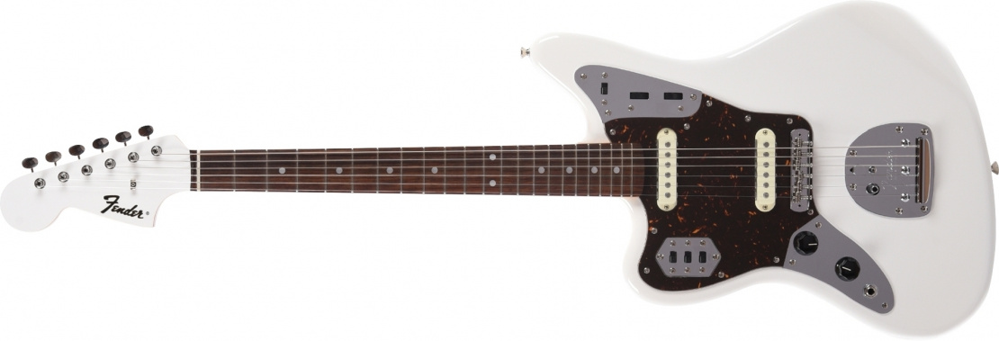2019 Limited Edition MIJ Traditional '60s Jaguar® Left-Handed Arctic White