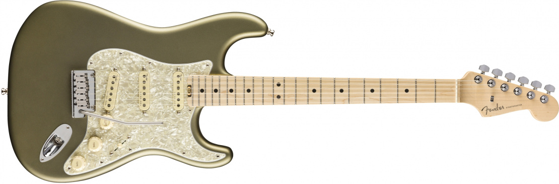 American Elite Stratocaster® Satin Jade Pearl Metallic