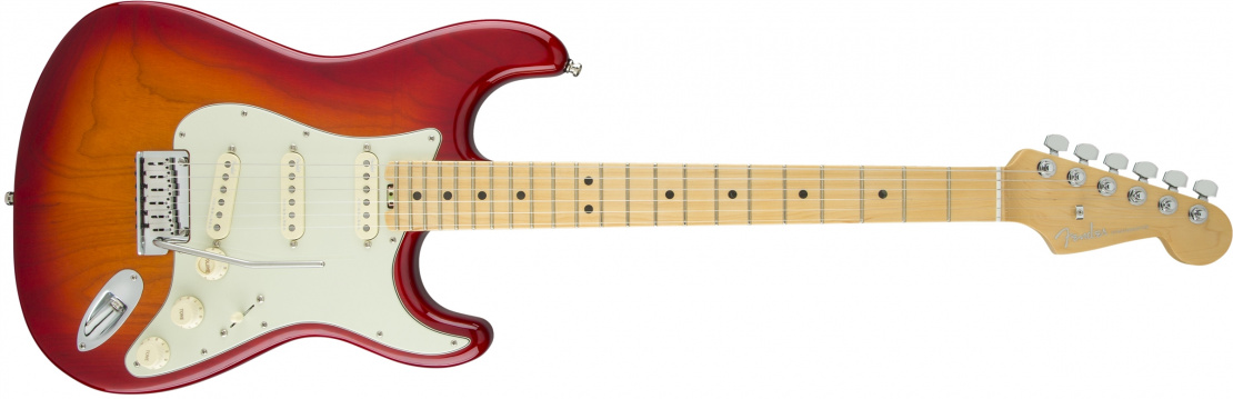 American Elite Stratocaster® Aged Cherry Burst