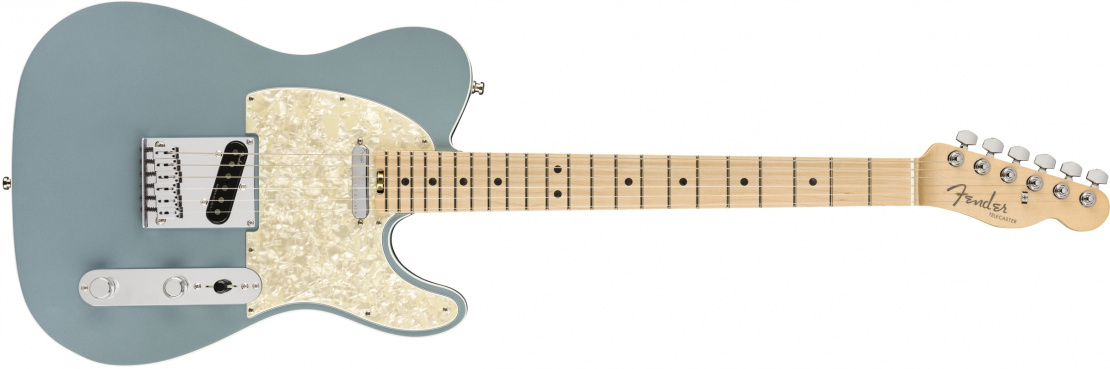 American Elite Telecaster® Satin Ice Blue Metallic