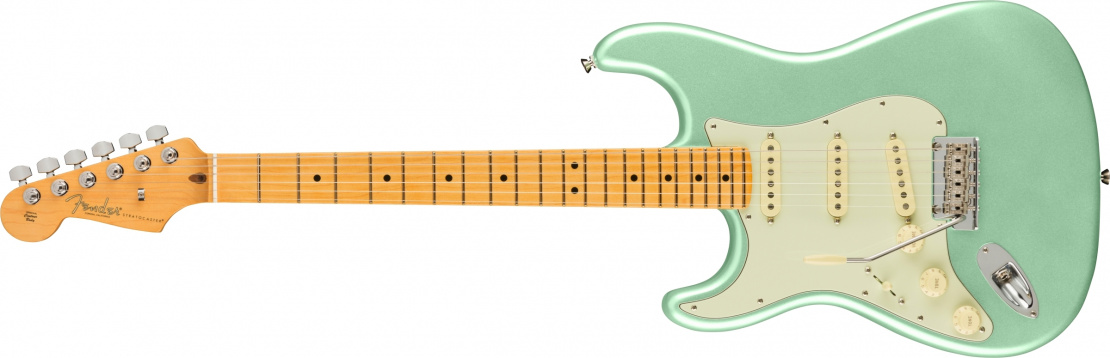 American Professional II Stratocaster® Left-Hand Mystic Surf Green