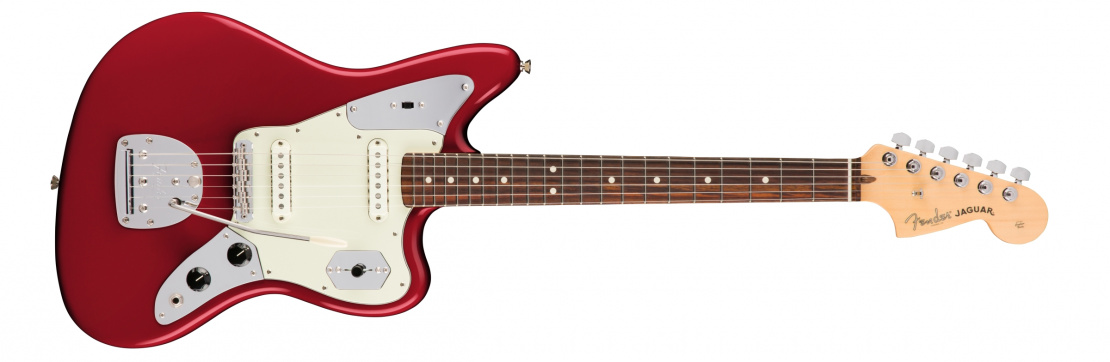 American Professional Jaguar® Candy Apple Red
