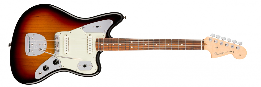 American Professional Jaguar® 3-Color Sunburst