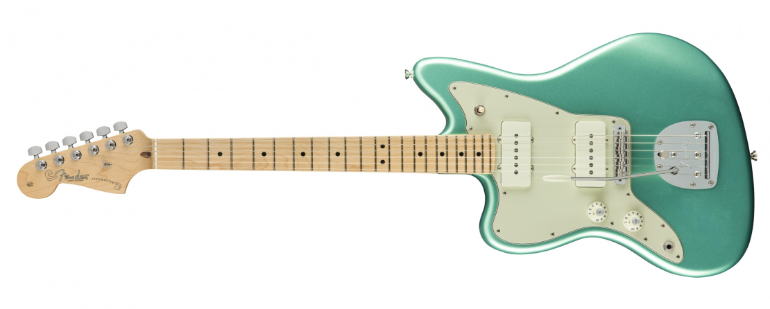 American Professional Jazzmaster® Left-Handed Mystic Seafoam