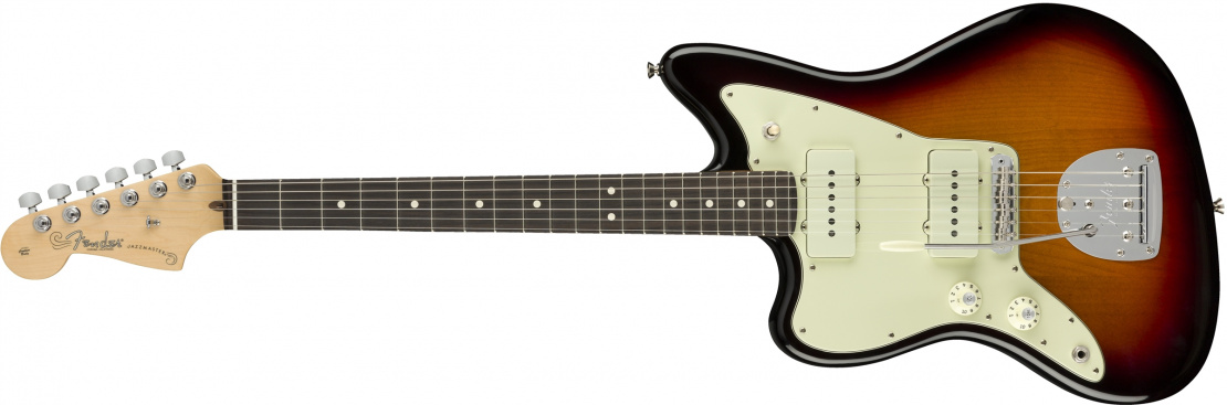 American Professional Jazzmaster® Left-Handed 3-Color Sunburst