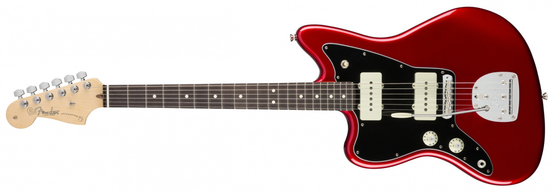 American Professional Jazzmaster® Left-Handed Candy Apple Red