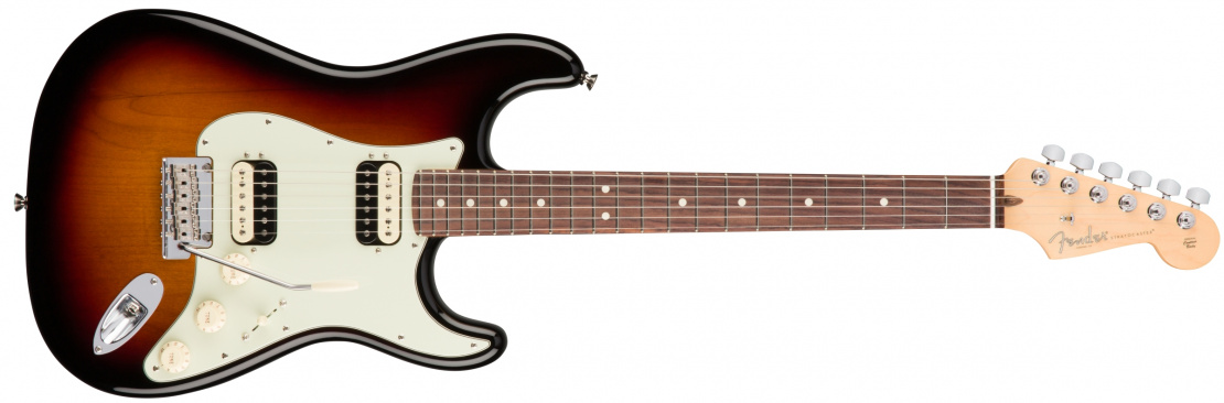American Professional Stratocaster® HH Shawbucker 3-Color Sunburst