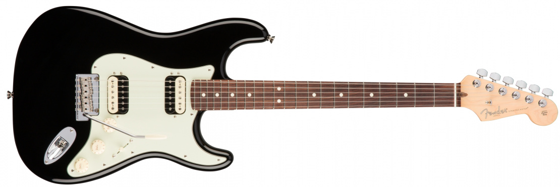American Professional Stratocaster® HH Shawbucker Black