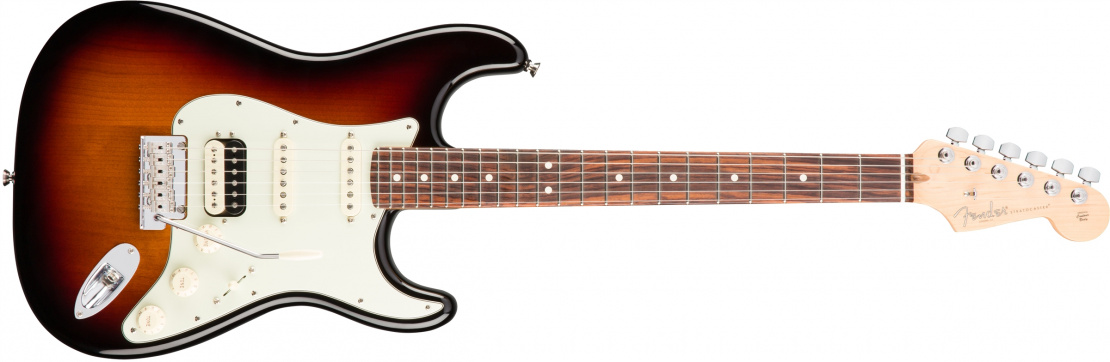 American Professional Stratocaster® HSS Shawbucker 3-Color Sunburst