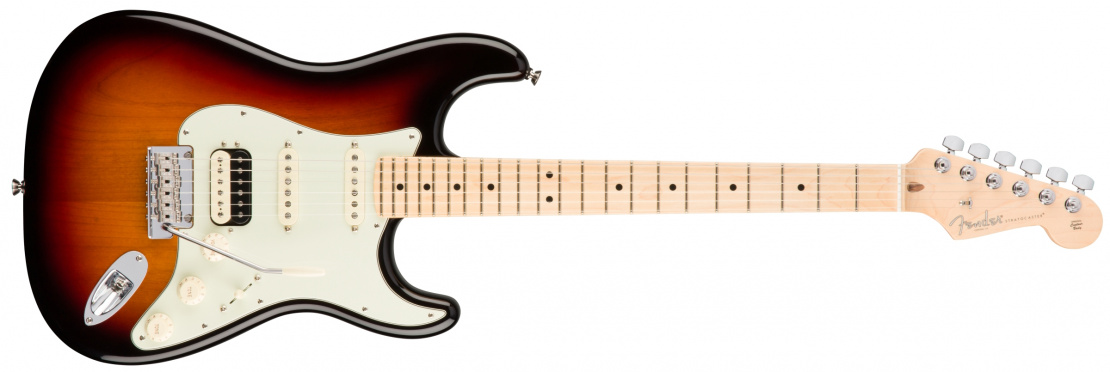 American Professional Stratocaster® HSS Shawbucker 3-Color Sunburst