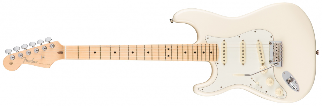 American Professional Stratocaster® Left-Hand Olympic White