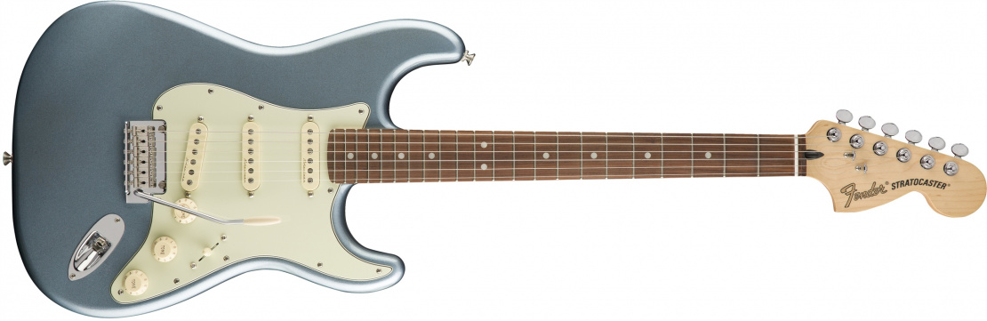Deluxe Roadhouse™ Strat® Mystic Ice Blue