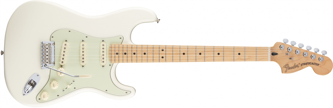 Deluxe Roadhouse™ Strat® Olympic White
