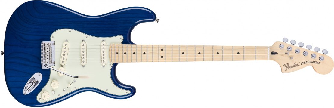 Deluxe Strat® Sapphire Blue Transparent