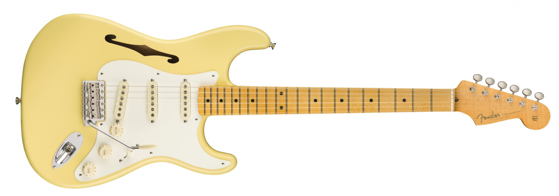 Eric Johnson Signature Stratocaster® Thinline Vintage White
