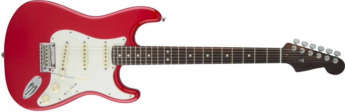 Limited Edition American Standard Stratocaster® with Rosewood Neck Hot Rod Red
