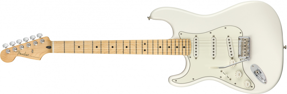 Player Stratocaster® Left-Handed Polar White