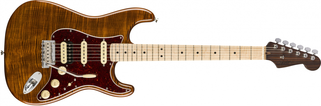 Rarities Flame Maple Top Stratocaster® Golden Brown