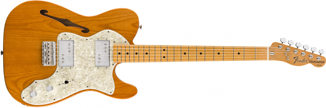 Vintera® '70s Telecaster® Thinline Aged Natural