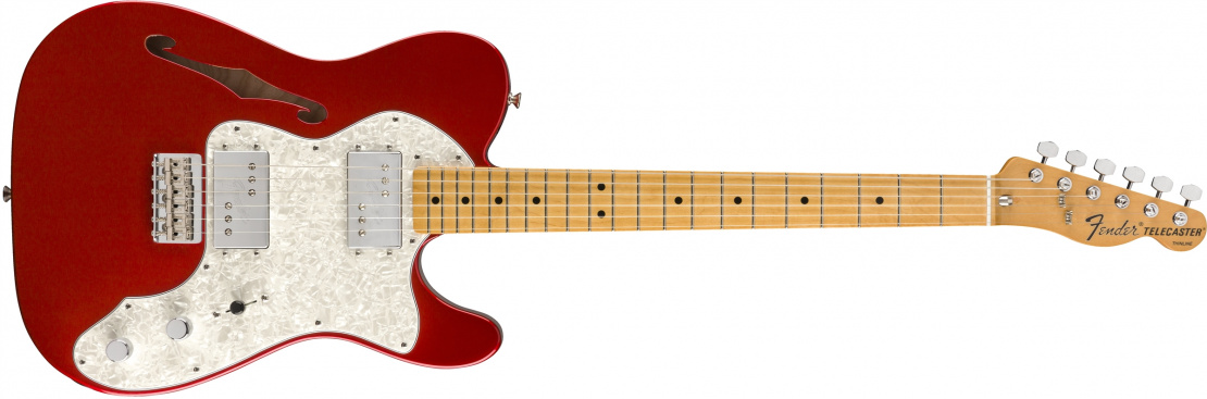 Vintera® '70s Telecaster® Thinline Candy Apple Red