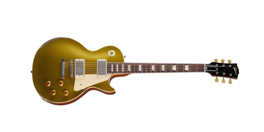 1957 Les Paul Goldtop Ultra Heavy Aged Double Gold