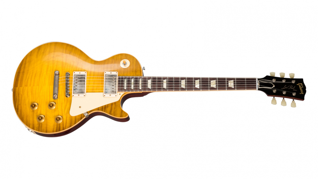 60th Anniversary 1959 Les Paul Standard Green Lemon Fade