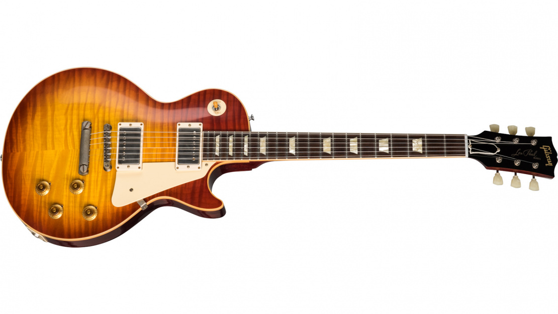 60th Anniversary 1959 Les Paul Standard Sunrise Teaburst