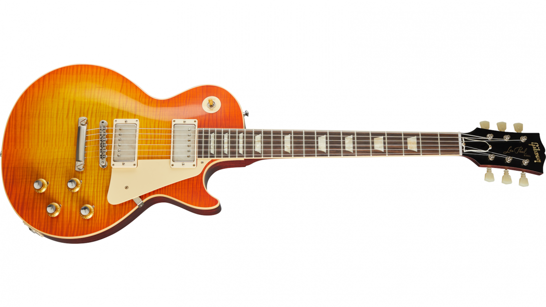 60th Anniversary 1960 Les Paul Standard V2 Orange Lemon Fade