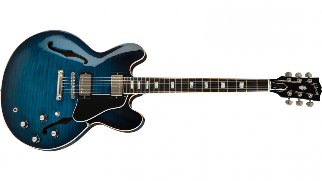 ES-335 DOT Blues Burst