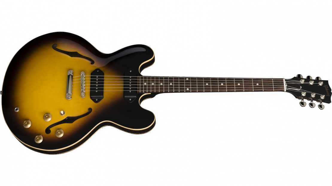 ES-335 DOT P-90 Vintage Burst