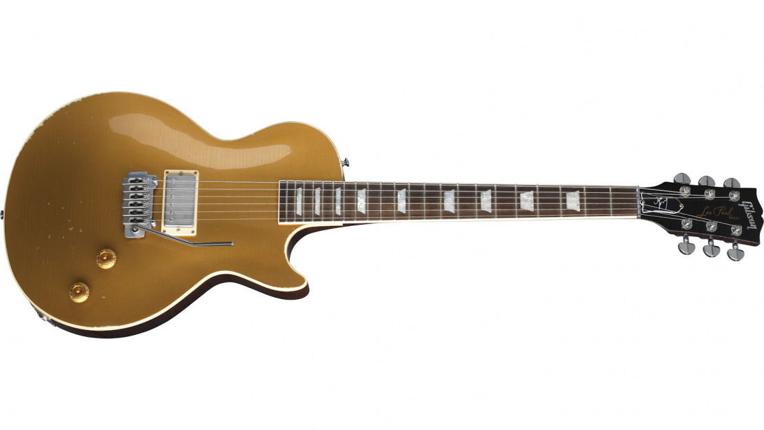 Joe Perry "Gold Rush" Les Paul Axcess Aged Antique Gold