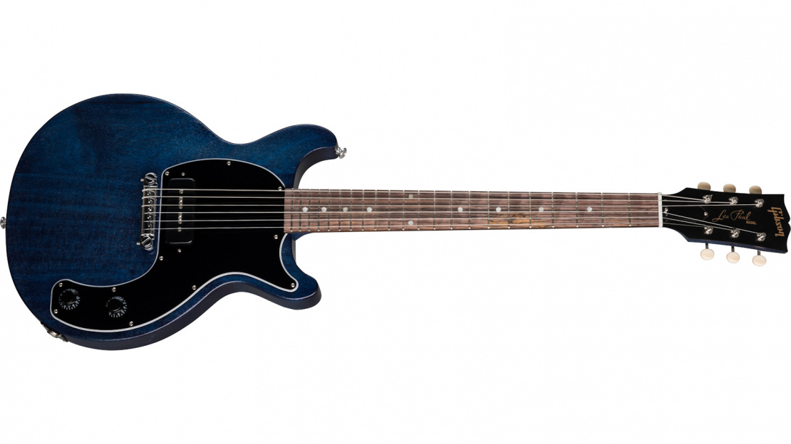 Les Paul Junior Tribute DC Blue Stain
