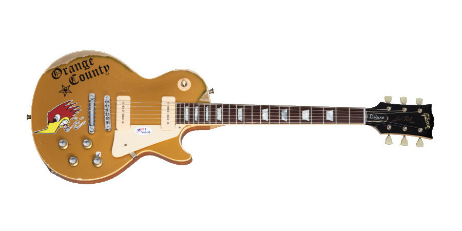 Mike Ness 1976 Les Paul Deluxe (Aged) Gold