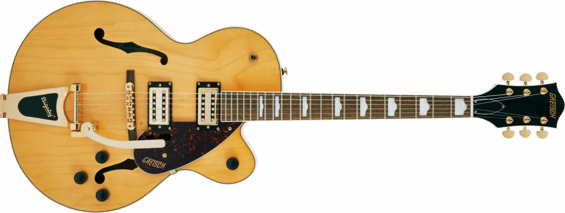 G2410TG Streamliner™ Hollow Body Single-Cut with Bigsby® and Gold Hardware Village Amber