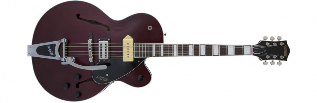 G2420T-P90 Limited Edition Streamliner™ Hollow Body P90 with Bigsby® Midnight Wine Satin
