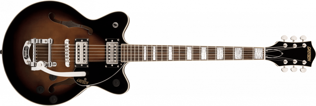 G2655T Streamliner™ Center Block Jr. Double-Cut with Bigsby® Brownstone Maple