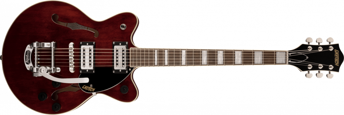 G2655T Streamliner™ Center Block Jr. Double-Cut with Bigsby® Walnut Stain