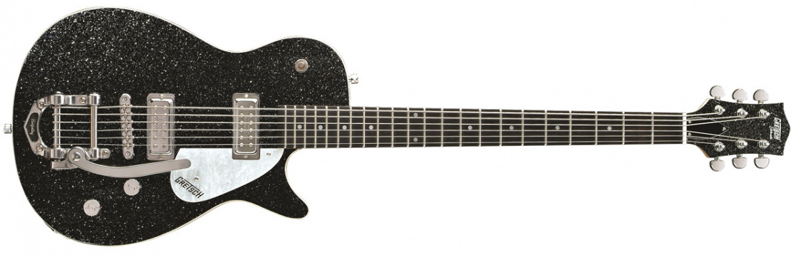 G5265 Electromatic® Jet™ Baritone Solid Body with Bigsby® Black Sparkle