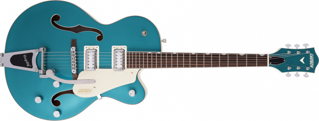 G5410T Limited Edition Electromatic® "Tri-Five" Hollow Body Single-Cut with Bigsby® Two-Tone Ocean Turquoise/Vintage White