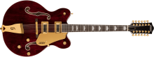 G5422G-12 Electromatic® Classic Hollow Body Double-Cut 12-String with Gold Hardware Walnut Stain