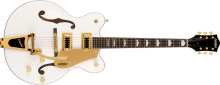 G5422TG Electromatic® Classic Hollow Body Double-Cut with Bigsby® and Gold Hardware Snowcrest White