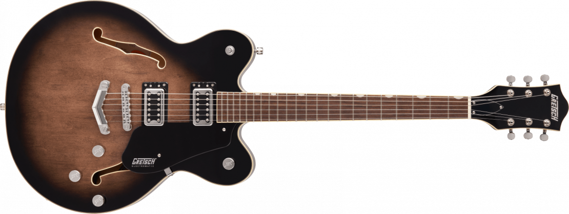G5622 Electromatic® Center Block Double-Cut with V-Stoptail Bristol Fog