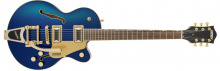 G5655TG Electromatic® Center Block Jr. Single-Cut with Bigsby® and Gold Hardware Azure Metallic