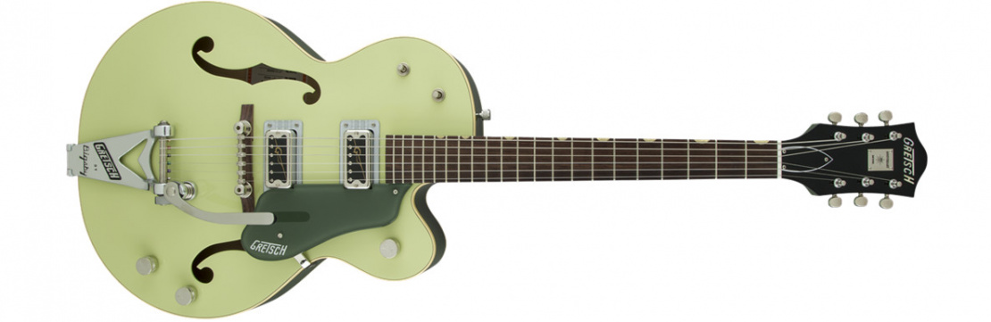G6118T-60 Vintage Select Edition '60 Anniversary™ Hollow Body with Bigsby® Smoke Green