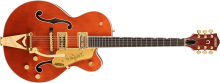 G6120TG Players Edition Nashville® Hollow Body with String-Thru Bigsby® and Gold Hardware Orange Stain