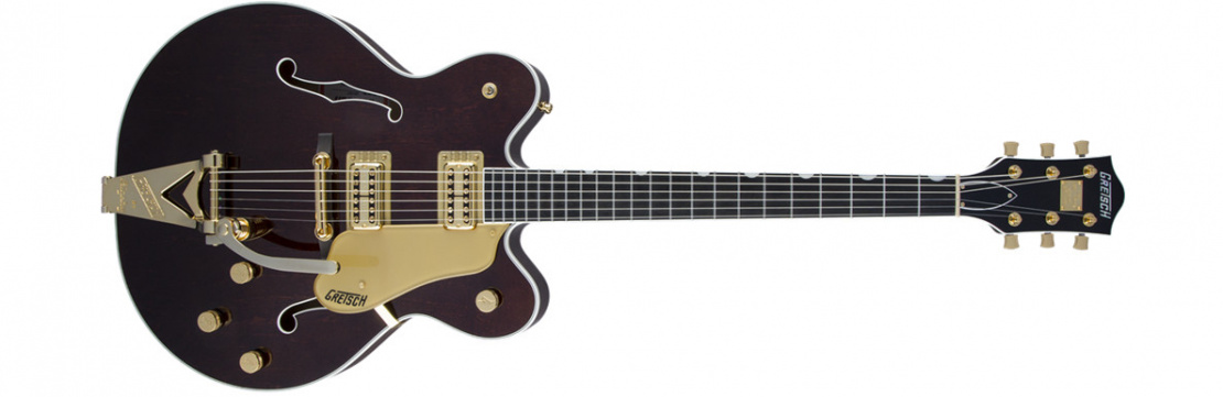 G6122T Players Edition Country Gentleman® Hollow Body with String-Thru Bigsby® Walnut Stain