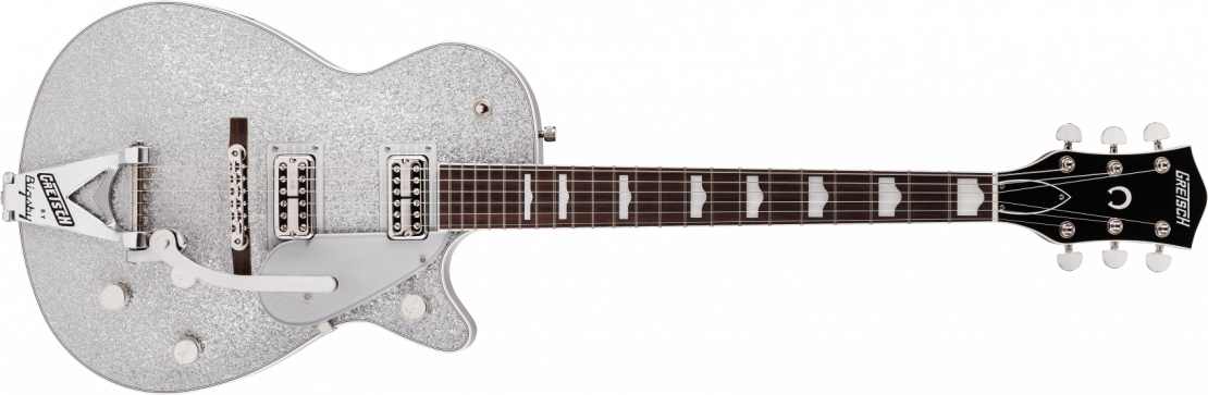 G6129T-89 Vintage Select '89 Sparkle Jet™ with Bigsby® Silver Sparkle