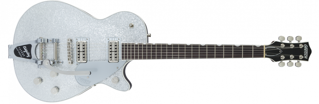 G6129T Players Edition Jet™ FT with Bigsby® Silver Sparkle