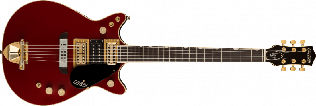 G6131G-MY-RB Limited Edition Malcolm Young Signature Jet™ Vintage Firebird Red