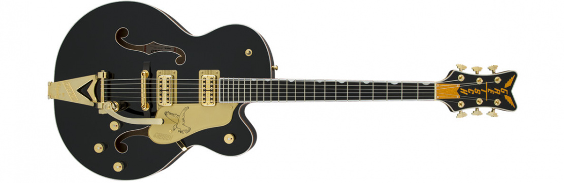 G6136T Players Edition Falcon™ Hollow Body with String-Thru Bigsby® Black